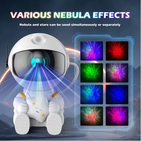 3D Astronaut Projector Light