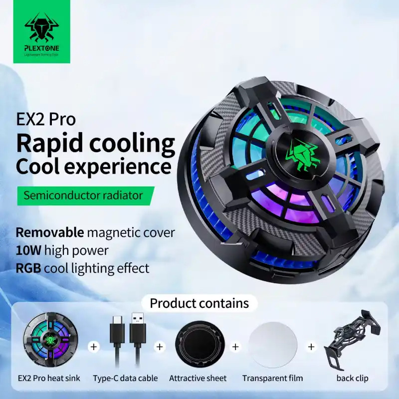 Plextone EX2 Pro 10w Mobile Phone Cooler Fan_img_10