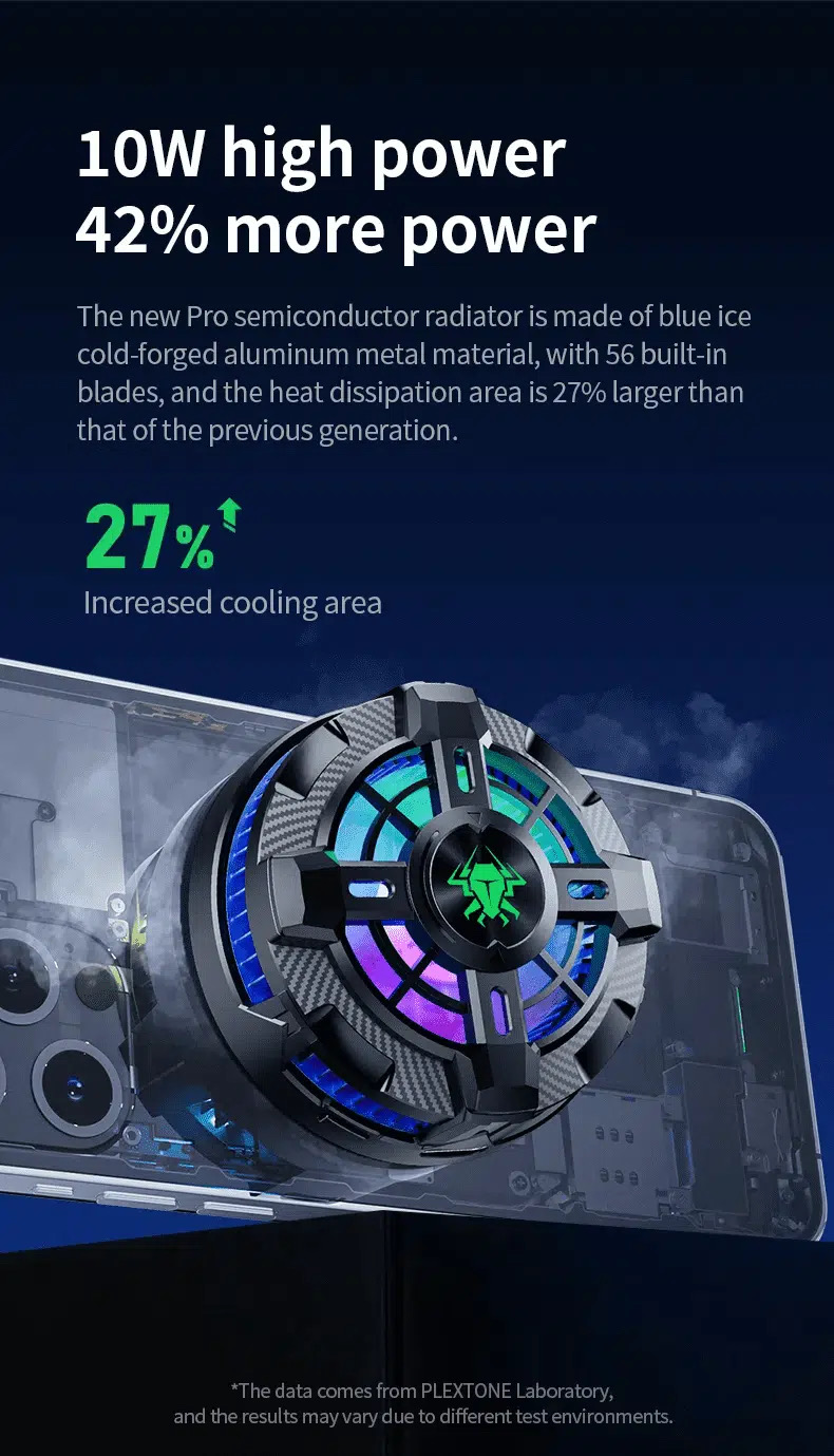 Plextone EX2 Pro 10w Mobile Phone Cooler Fan_img_16