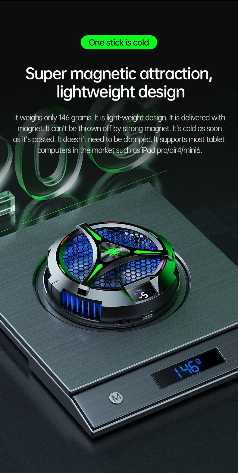 Plextone EX3 27w Tablet Cooler Fan Radiator_img_19