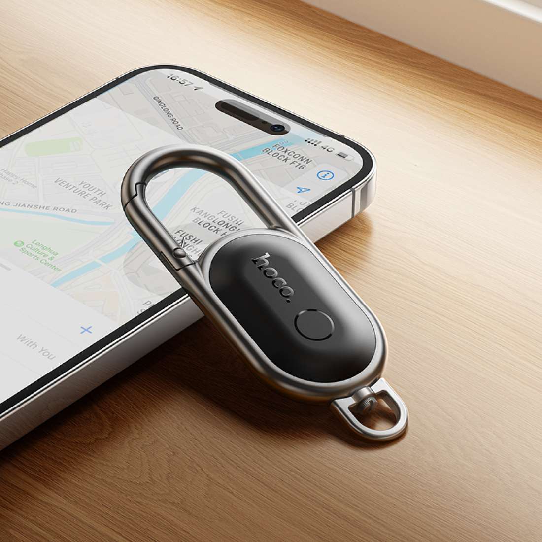 Hoco E91J Smart Anti-Lost Keychain Tracker for Apple Devices thumbnail 5