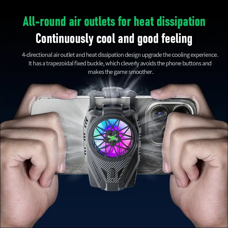 Plextone EX2 GO Rechargeable Mobile Phone Cooler Fan_img_9