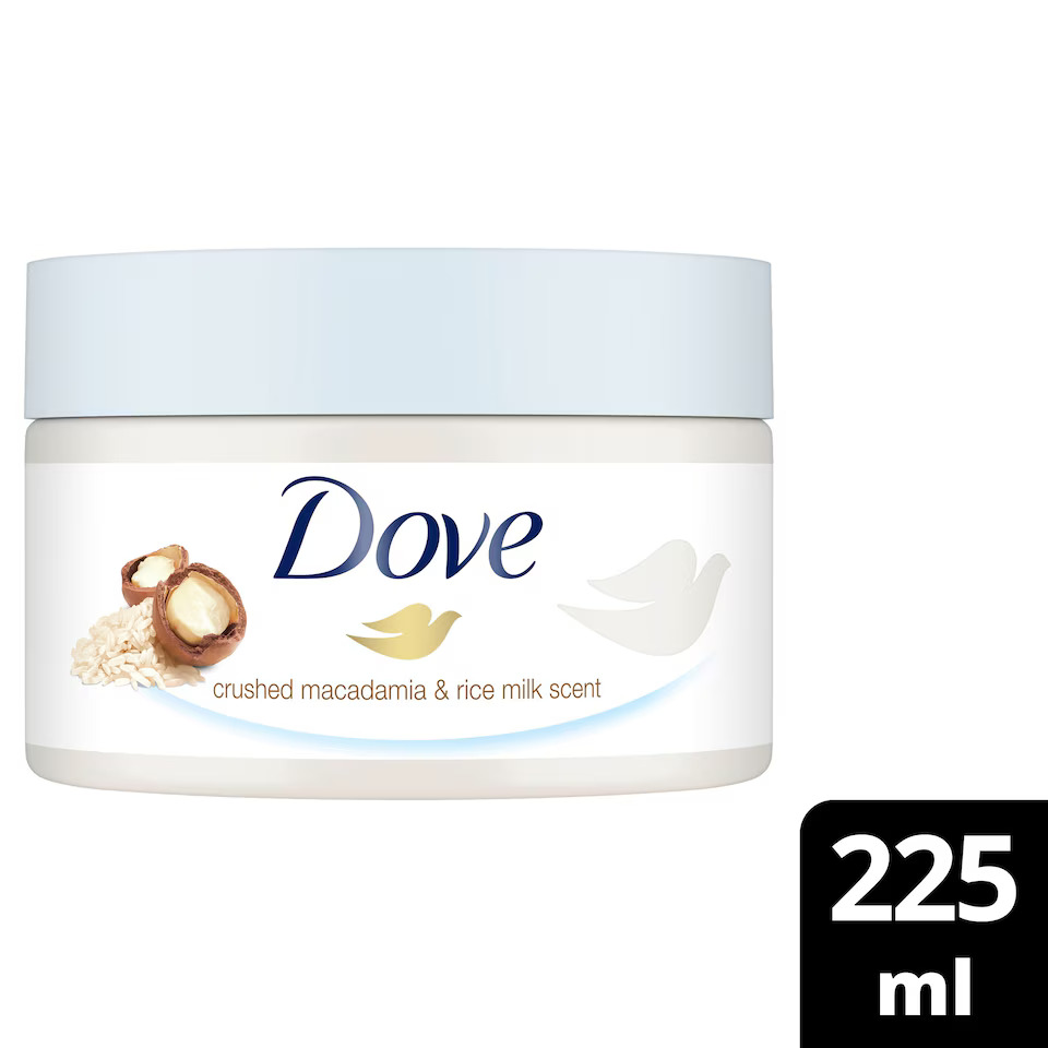 Dove â Exfoliating Body Scrub Macadamia & Rice Milk â 225ml_img_0
