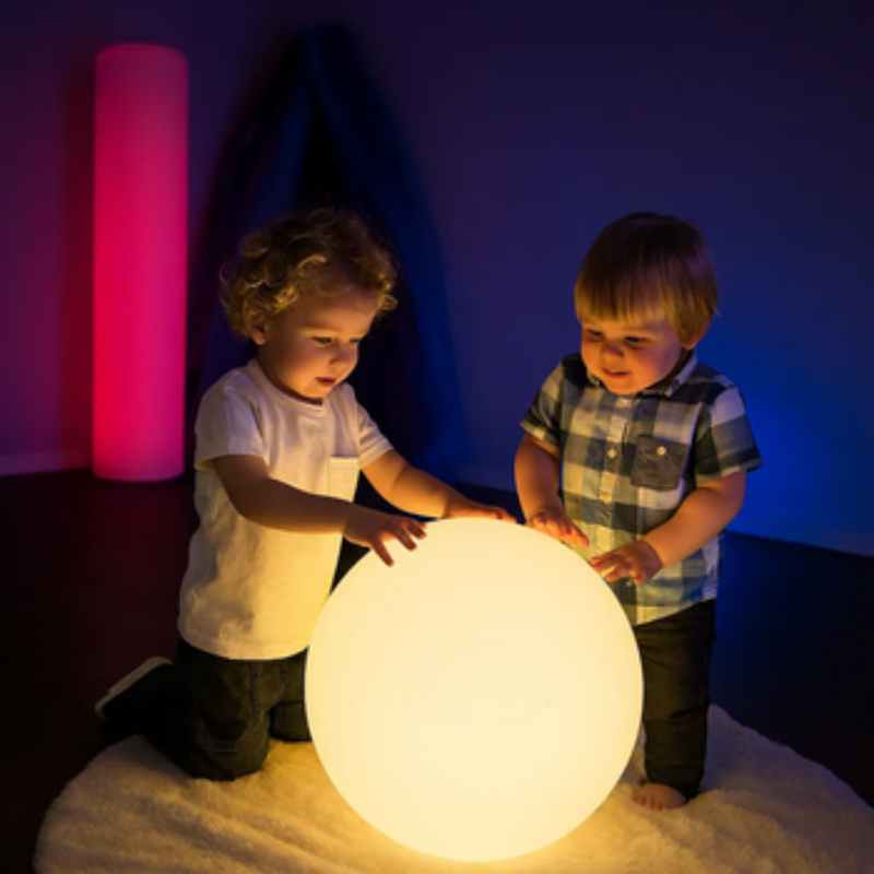 Sensory Equipment Light up Ball LED Mood Lamp Sensory Toys Colour Changing Mood Light Ball for Sensory Rooms(CROSS BORDER)