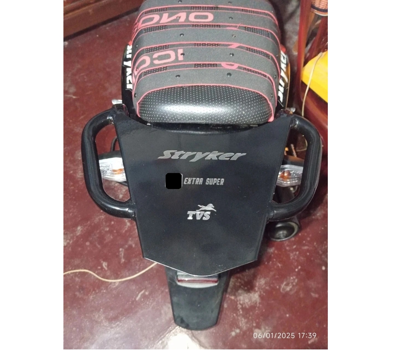 Premium Back Carrier With Handle For Tvs Stryker_img_3