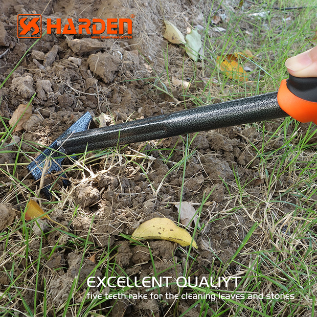 HARDEN 632603 Garden Trowel with 5 Teeth (Rake) 350x87mm; Model: 632603_img_2