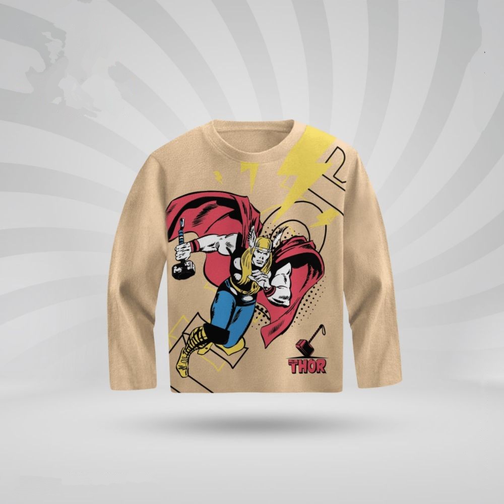 Kids Premium Full Sleeve T-Shirt -THOR