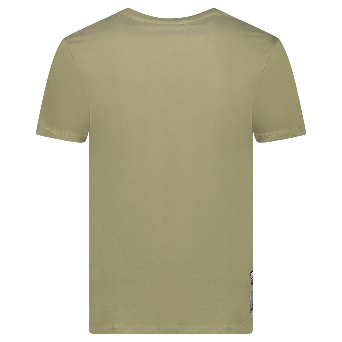 T-Shirt Men Short Sleeve with Khaki Flag_img_1