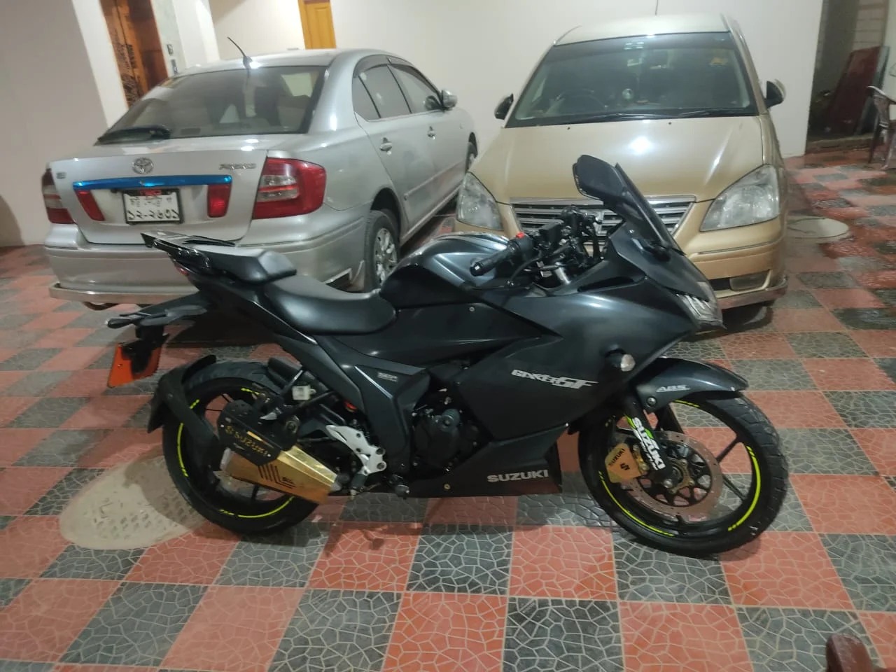 Premium Back Carrier With Handle For Suzuki Gixxer Nacked & Gixxer SF_img_7