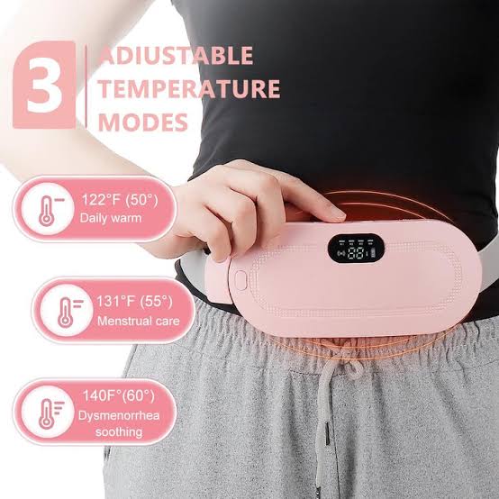 Heating Pad for Period Cramps & Vibration Slimming Massage Belt_img_2