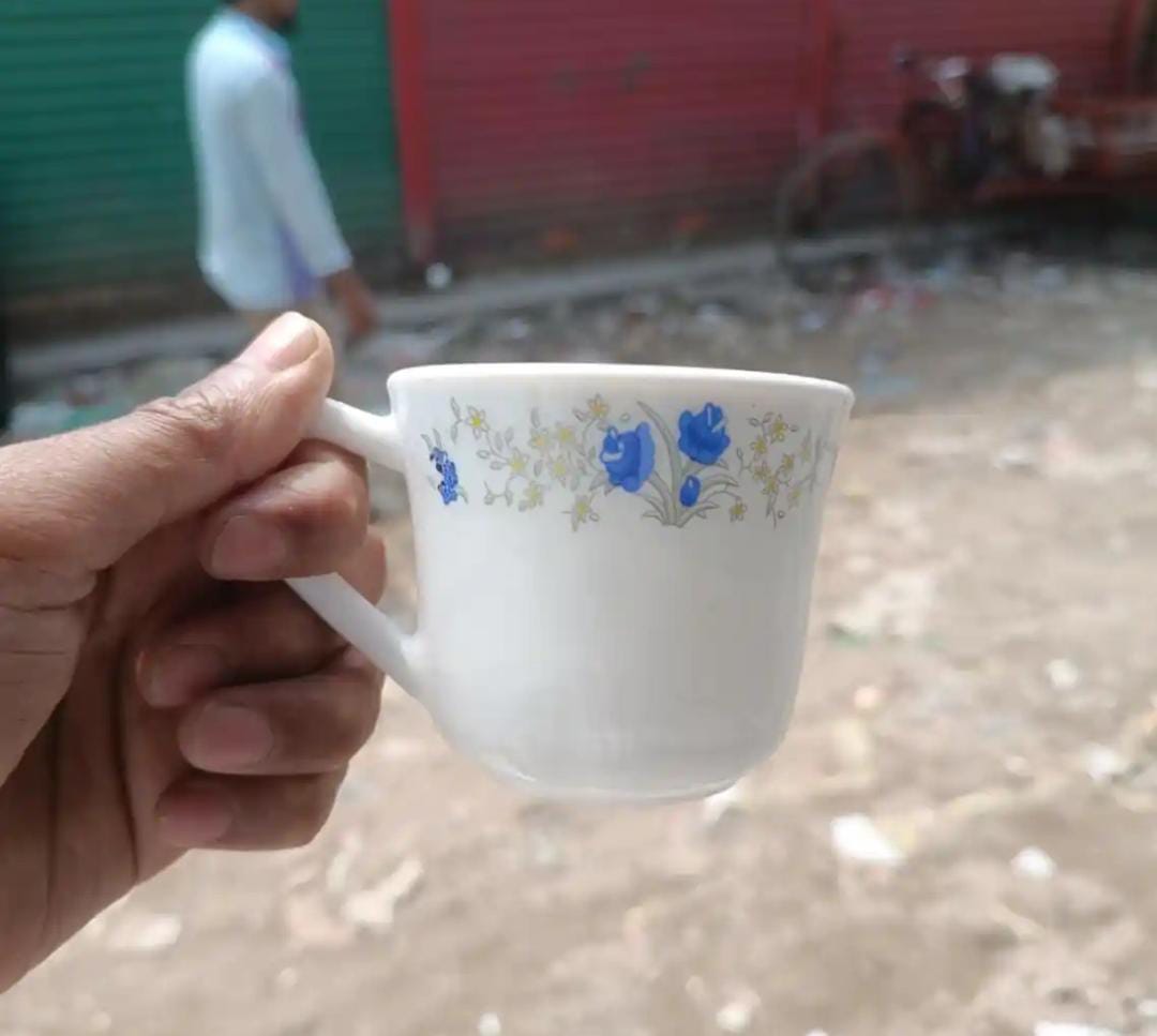 চায়ের কাপ সেট ৬ টি কাপ - Pirex Ceramics Tea Cup #pirex - Image 2