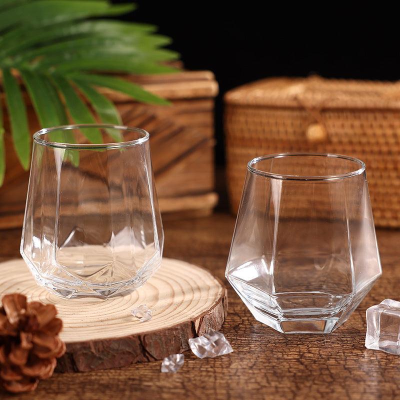 Glasses for Scotch, Bourbon, and Cocktail Drinks WINE GLASS -310ML কাচের শরবত গ্লাস - Image 4
