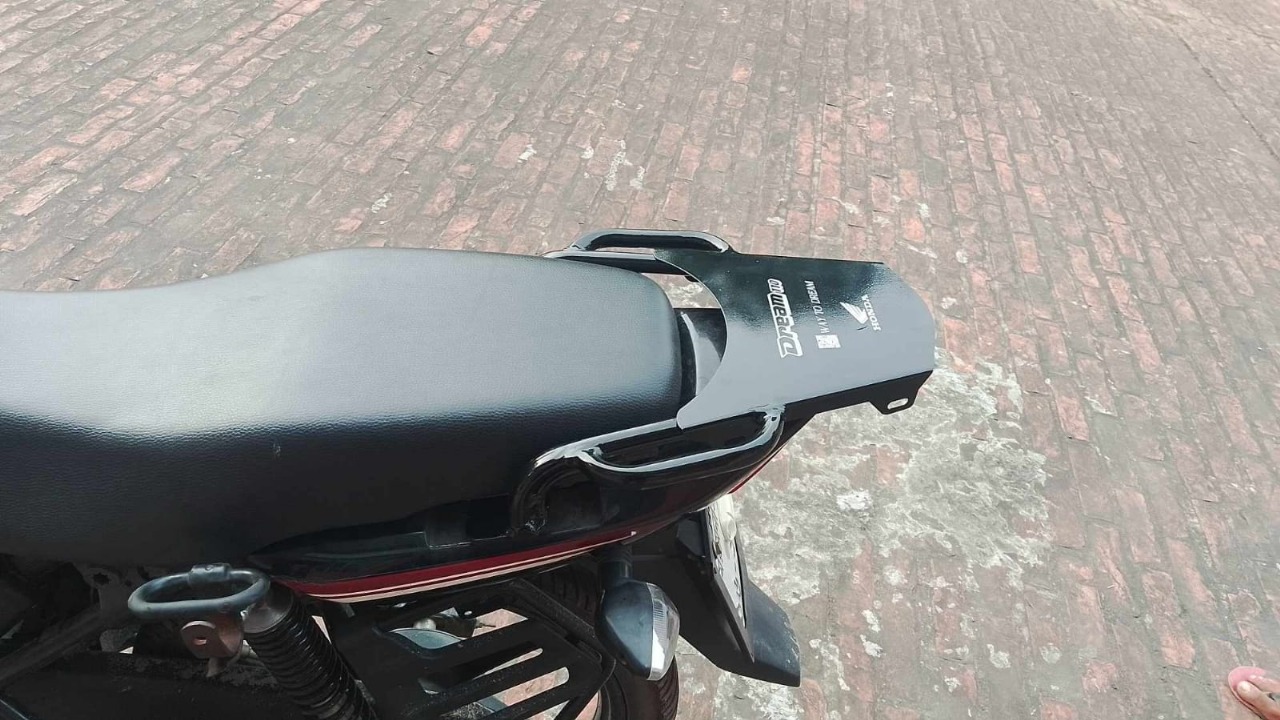 Premium Back Carrier With Handle For Honda Dream 110 & Dream neo_img_4