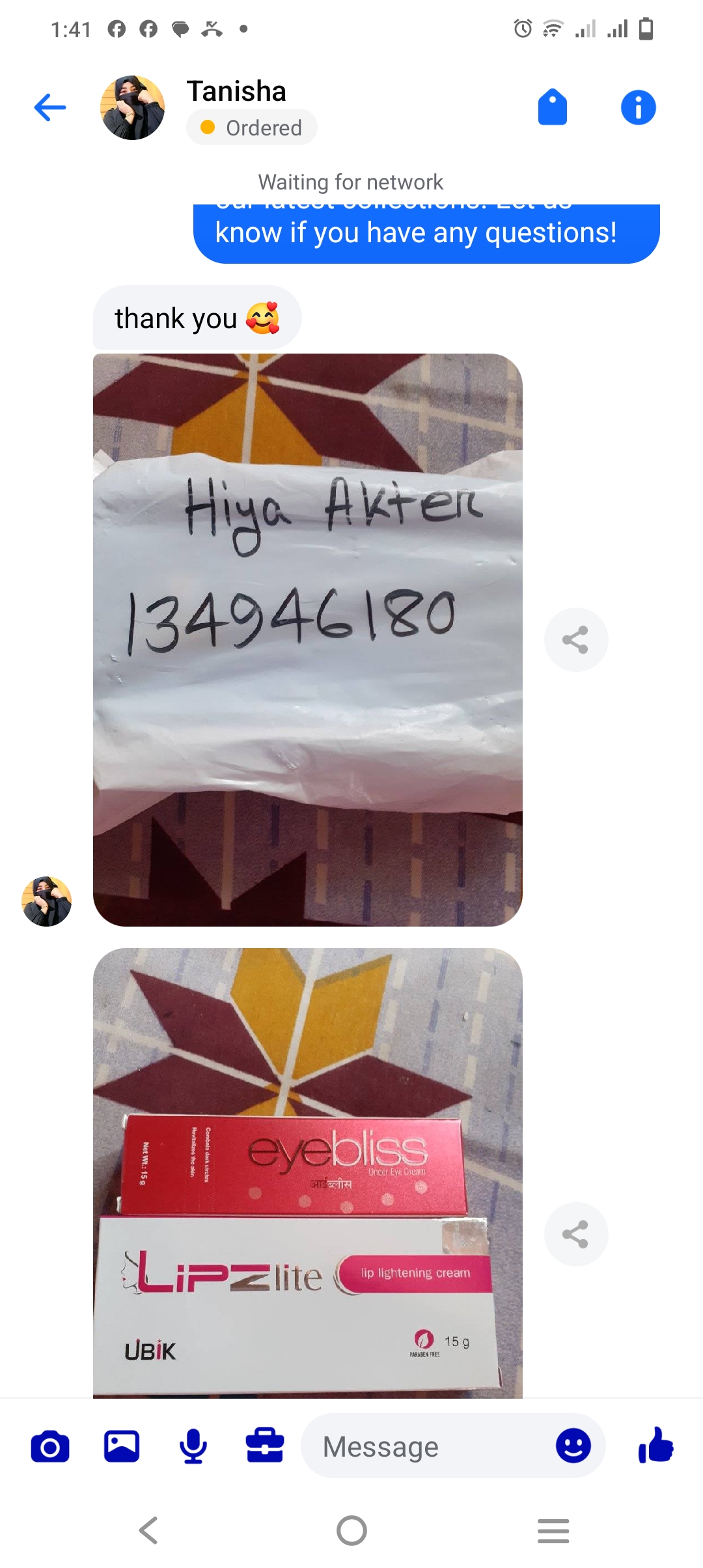 Customer review