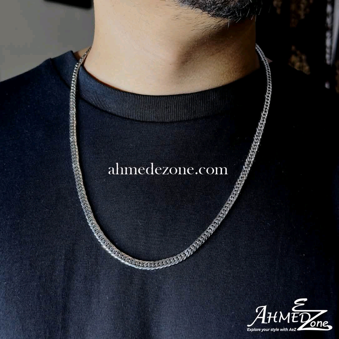 5mm Cuban Neck Chain Stainless Steel