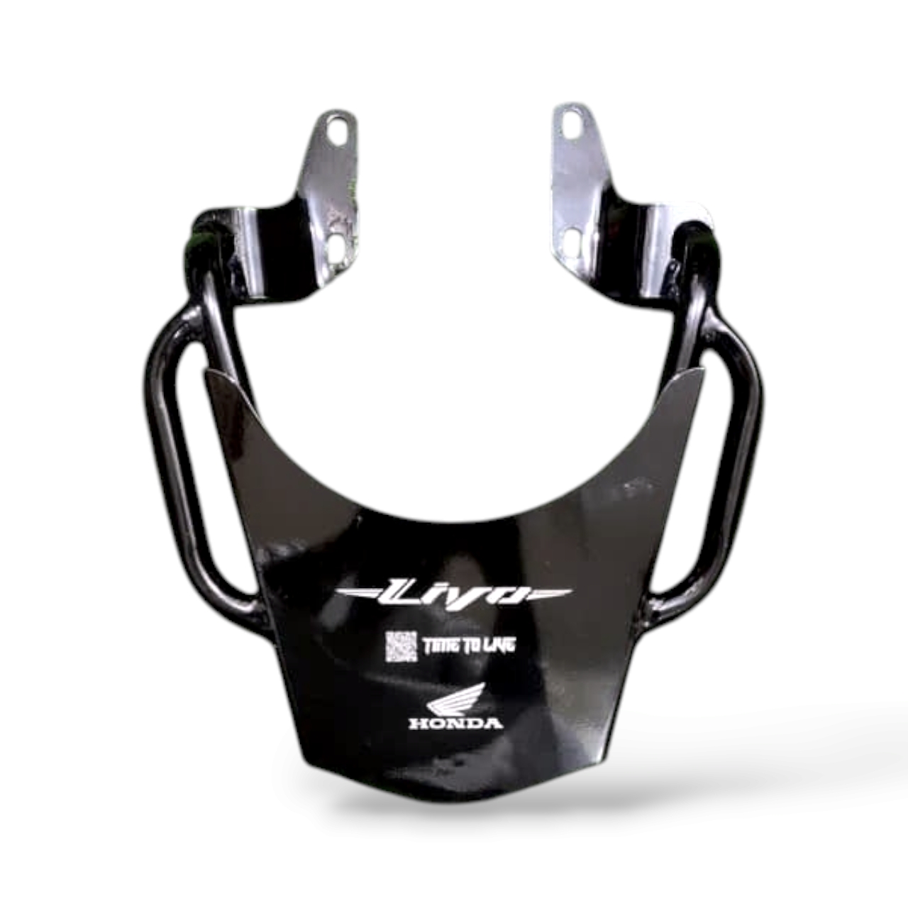 Premium Back Carrier With Handle For Honda Livo_img_0