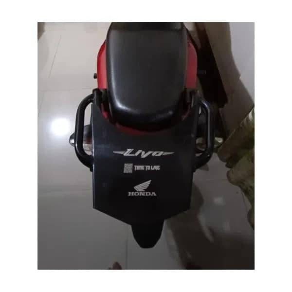 Premium Back Carrier With Handle For Honda Livo_img_3
