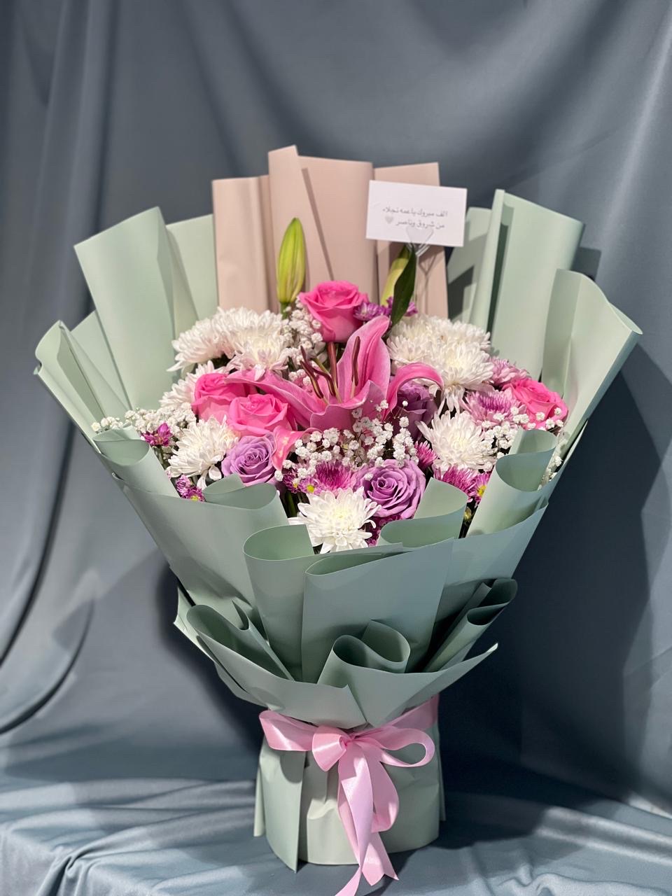 Pink ,Purple and white mix flowerflowers stunning