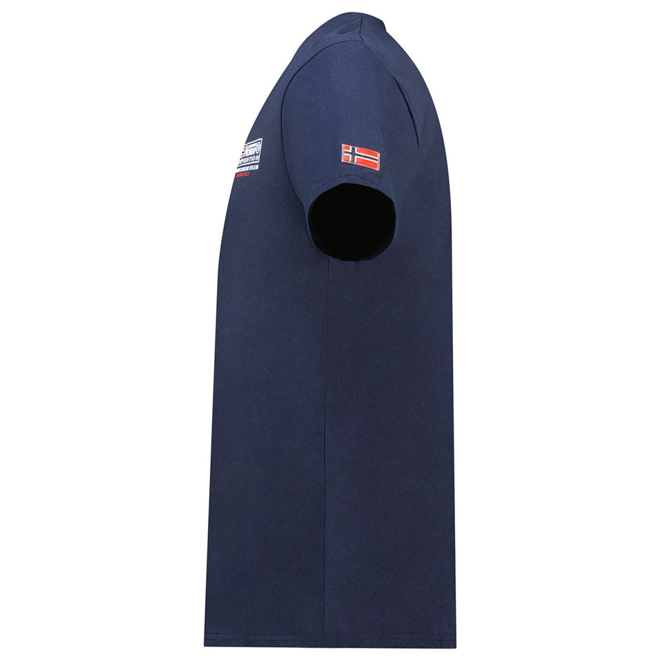 T-Shirt Men Short Sleeve with Navy Flag_img_2