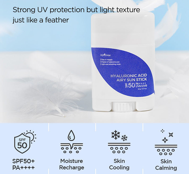 ISNTREE - Hyaluronic Acid Airy Sun Stick 22g_img_1