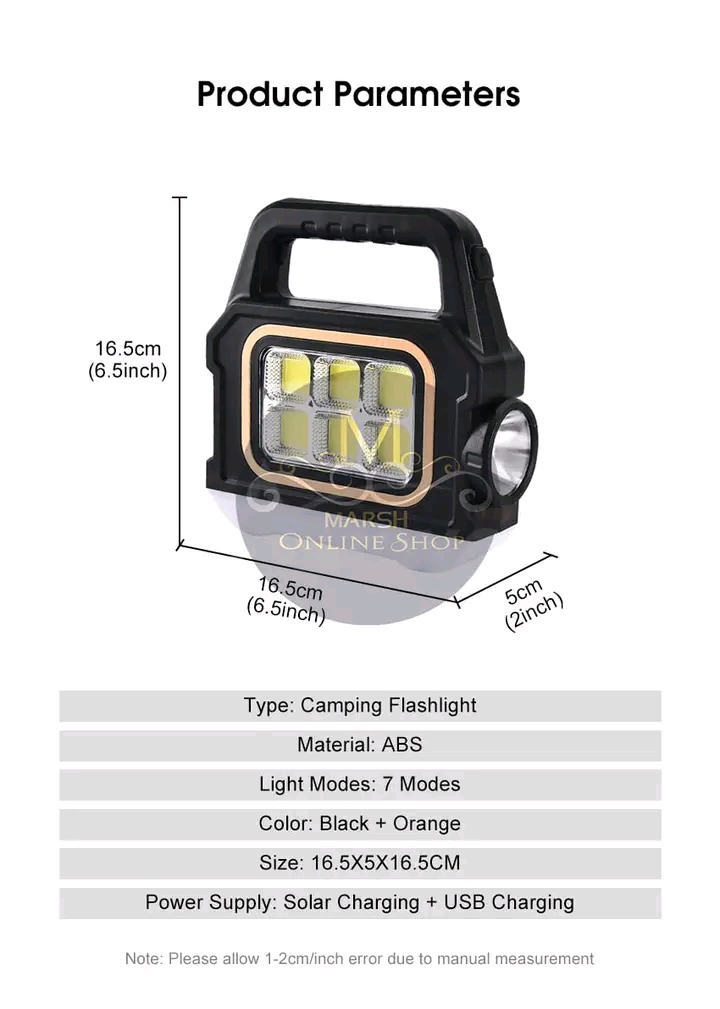 💥Auoyo Camping Flashlight_img_6