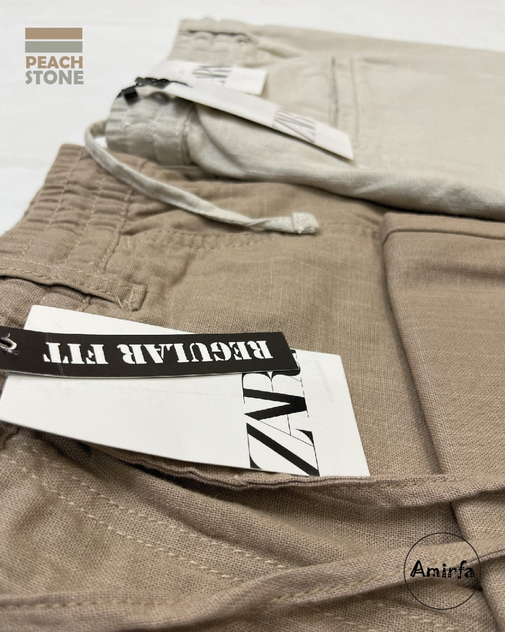 Stone + Peach Combo – Premium Ramie Cotton Trousers ._img_4