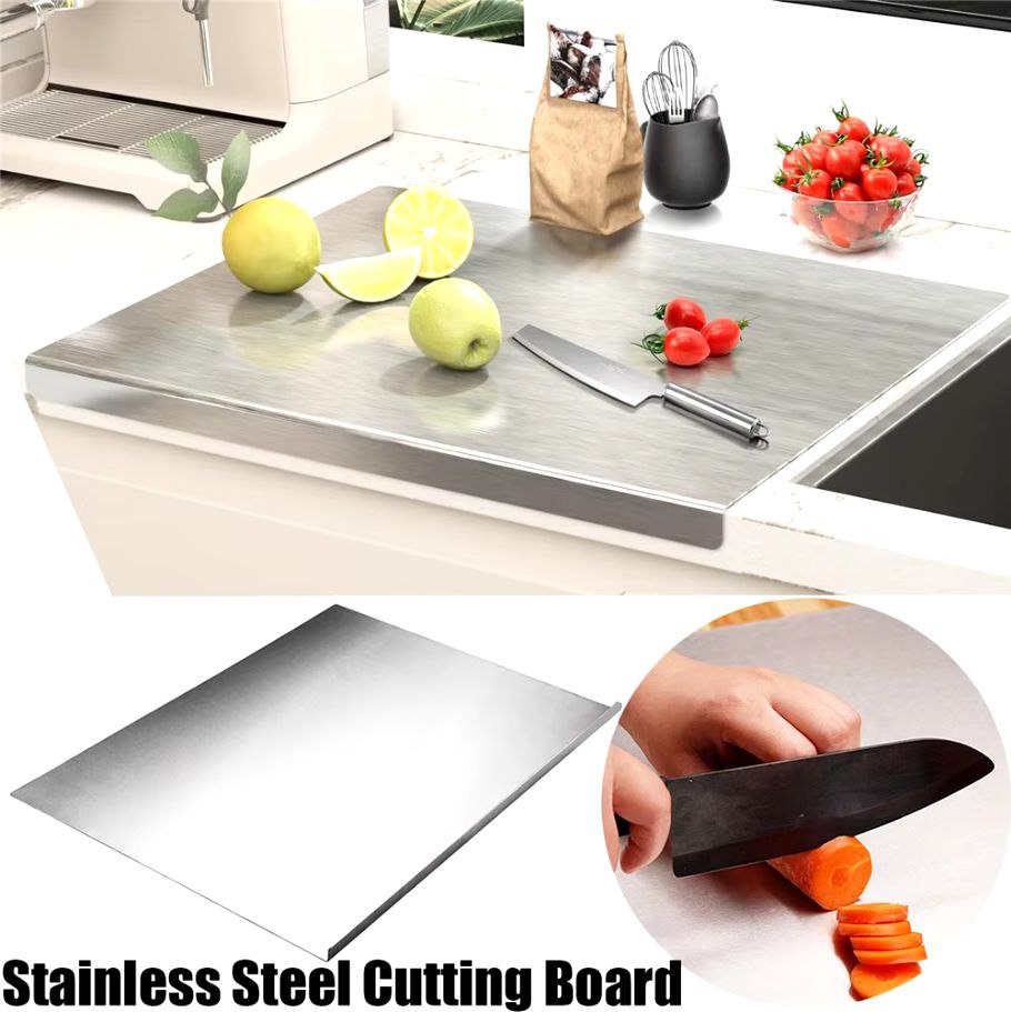 stainless steel chopping board