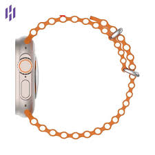 Microwear U10 Ultra Calling Smart Watch – Orange Color_img_1