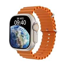 Microwear U10 Ultra Calling Smart Watch – Orange Color_img_2