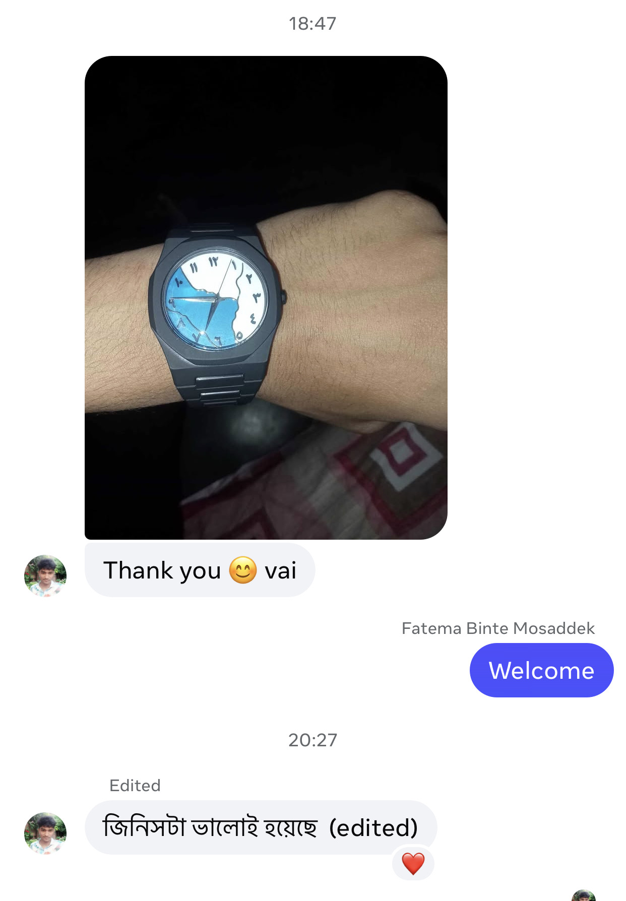 Customer review