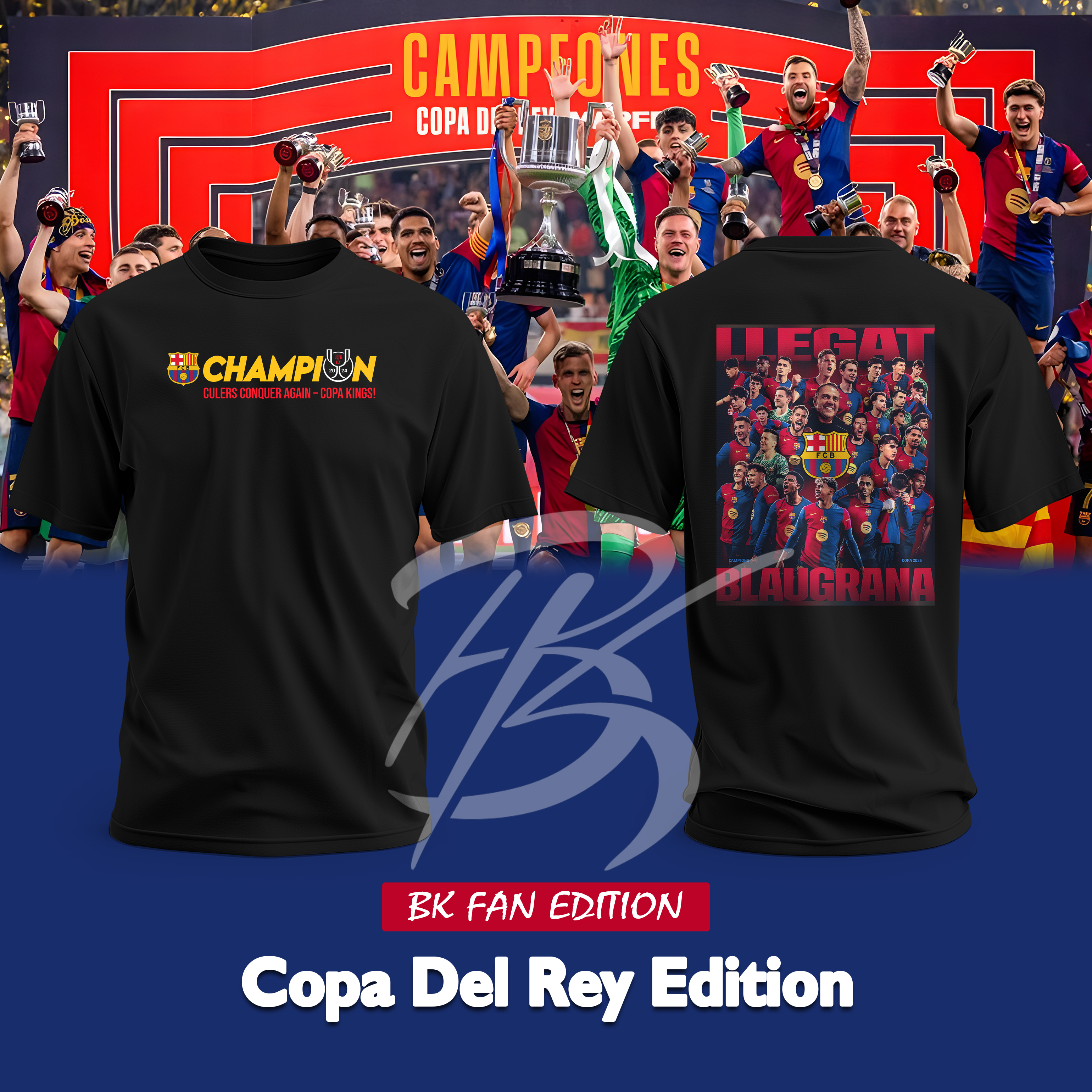 Copa del Rey 2024 – Barça Fan Tee