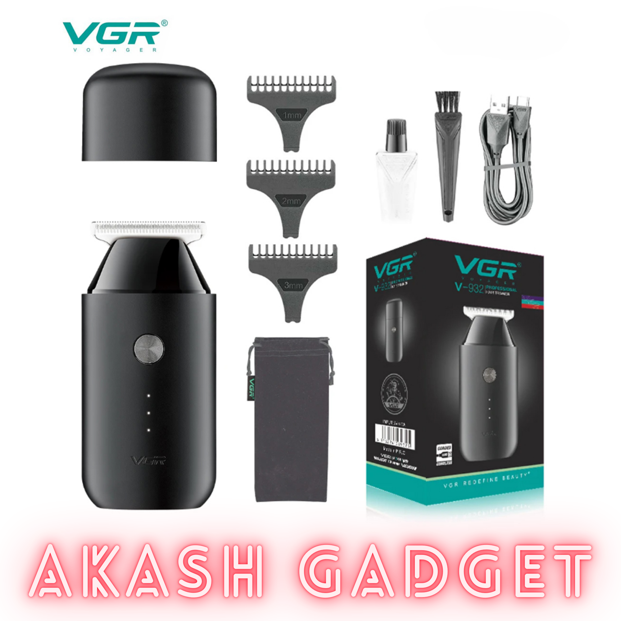 VGR V-932 Portable Pocket Trimmer for Men_img_1