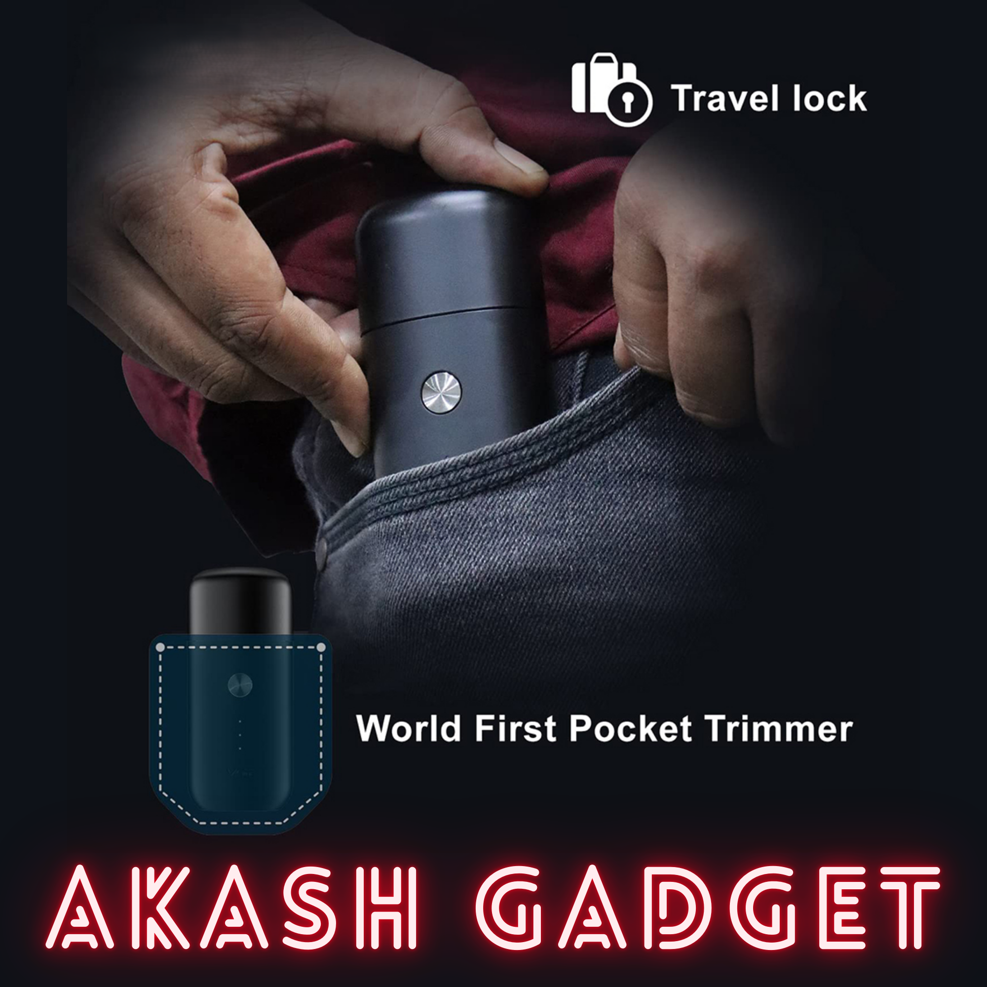 VGR V-932 Portable Pocket Trimmer for Men_img_13