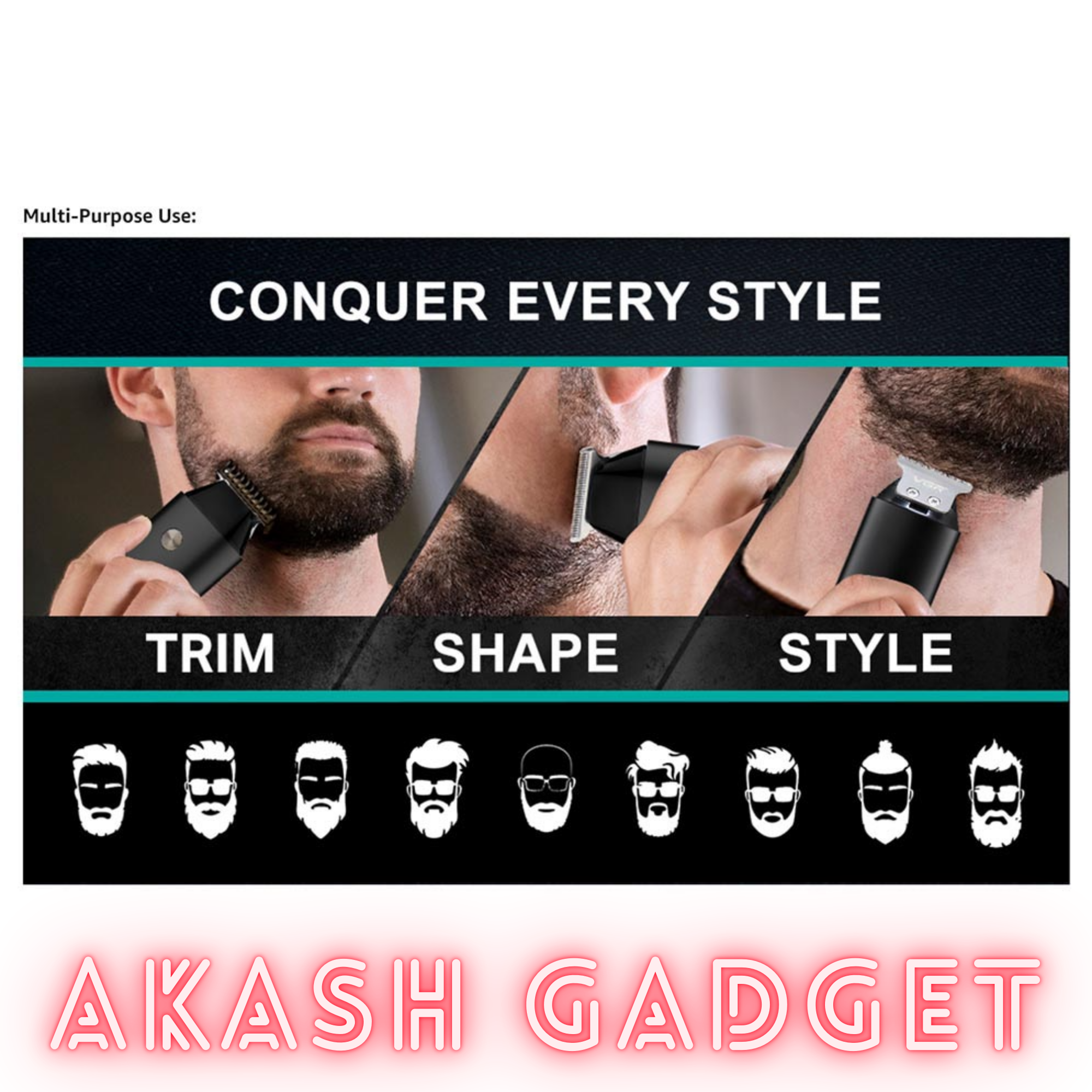 VGR V-932 Portable Pocket Trimmer for Men_img_18
