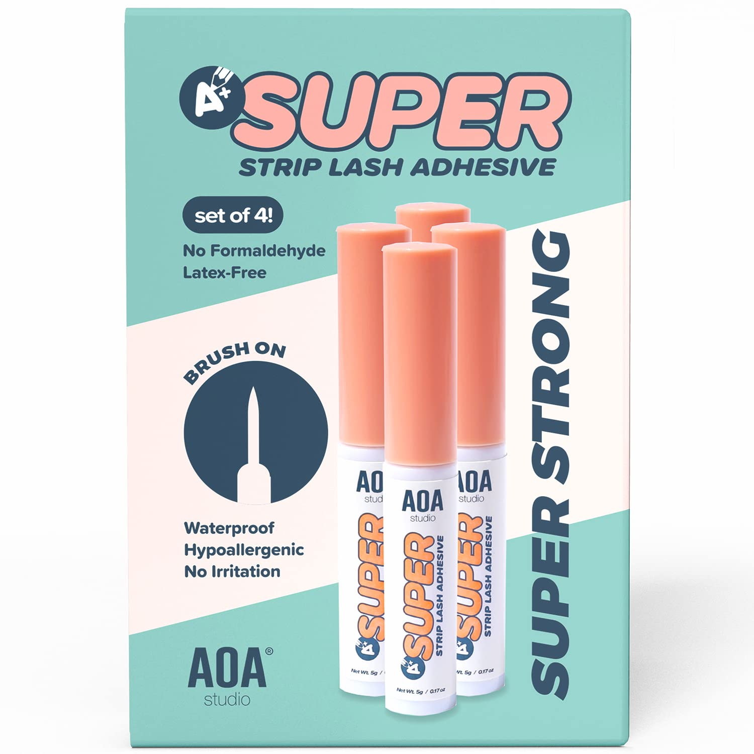AOA Studio – Super Strip Lash Adhesive (Waterproof)