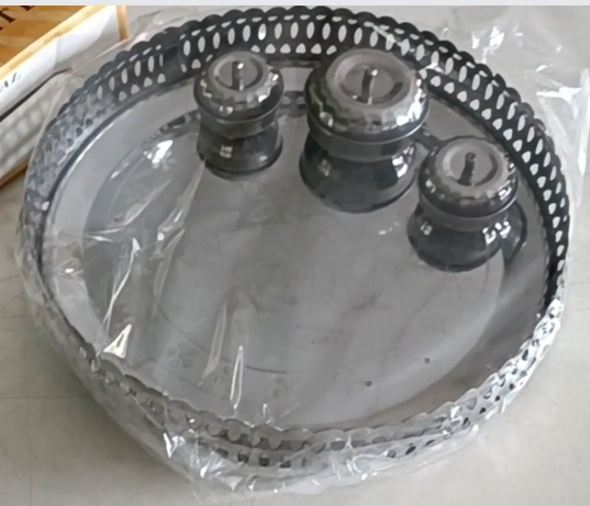 Beautiful SS Steel Pandan With 3 pot- পানদান - Image 4
