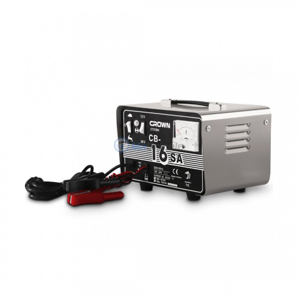 CROWN CT37004 Battery Charger, 12/24V, 110-180W, Battery Charging Capacity 40-100Ah; Model - CT37004_img_1
