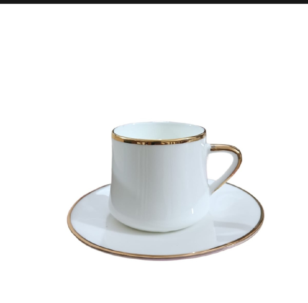 Luxury Ceramics Tea Cup set -6 pcs cup,6 pcs piris - Image 4