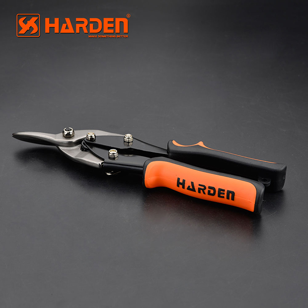 Harden 10" Aviation Snips Left Head ( Professional & Industrial ) Chrome Vanadium Left Aviation Tin Snip 570101_img_4
