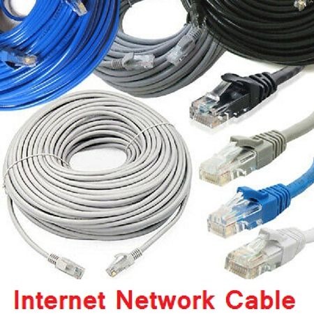 15 meter dbl Cat6 RJ45 Ethernet Network Cable LAN Internet Patch Cord 40 Feet - Image 2