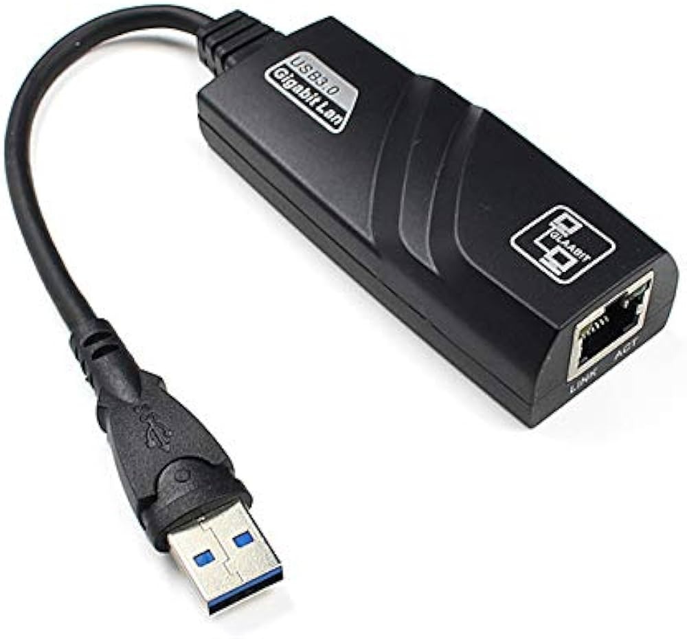 Gigabit LAN USB 3.0 to RJ45 Ethernet Adapter 10/100/1000 Mbps - Image 1