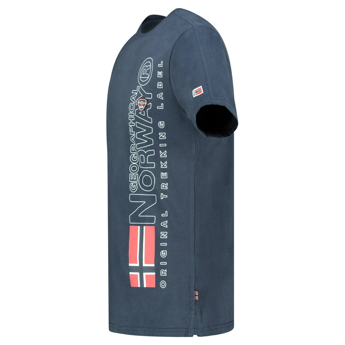 T-Shirt Men Short Sleeve with Navy Flag_img_1