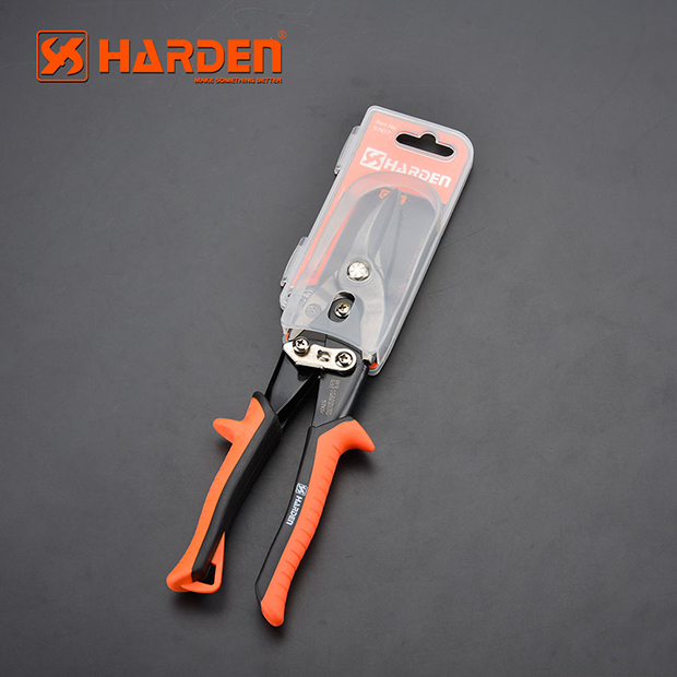 Harden 10" Aviation Snips Taiwan Type Straight Head ( Professional & Industrial ) Chrome Vanadium Straight Aviation Tin Snip 570107_img_3