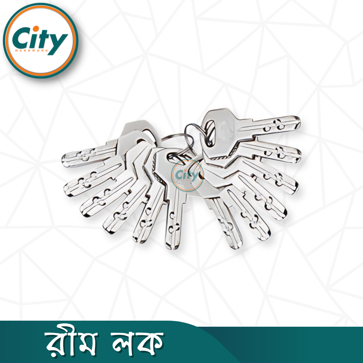 অটো লক সুরক্ষা লক রিম লক হেভি আয়রন রিম লক প্রধান প্রবেশের দরজার জন্য অনেক চাবি সহ দরজার লক_img_2