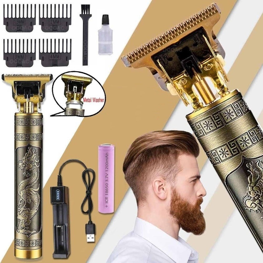 Vintage T9 Trimmer Hair Cutting Machine - Metal body - Image 1