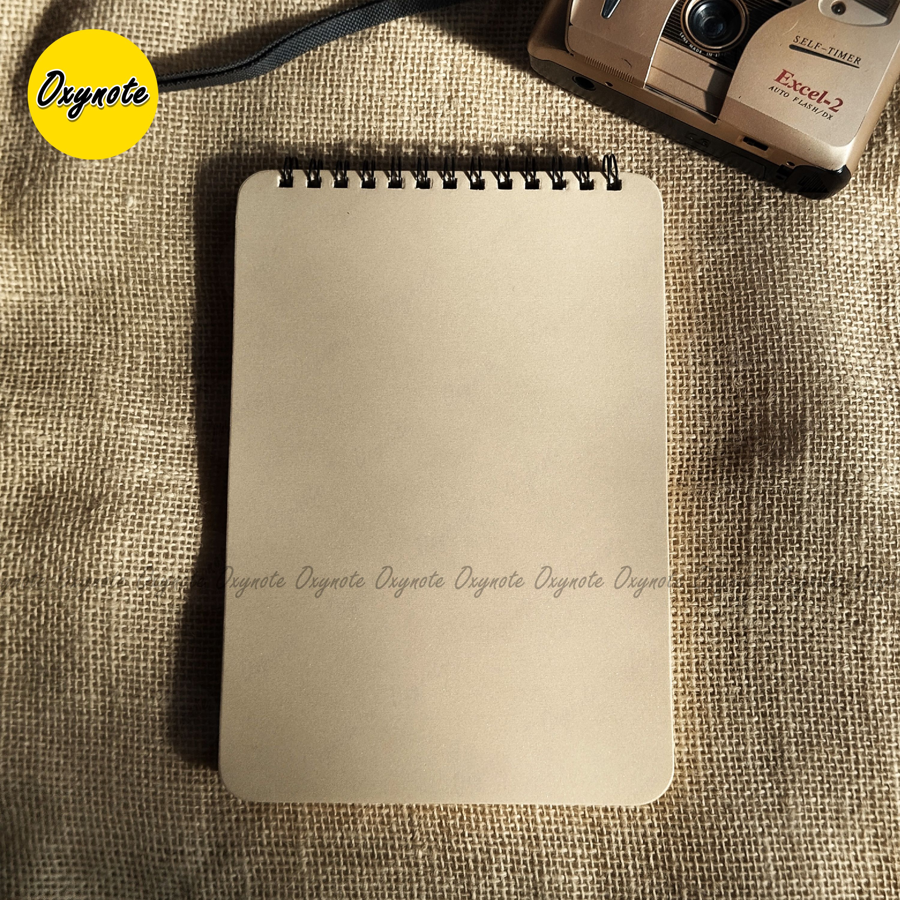 OXYNOTE A5 Size Premium Blank Cover Notebook