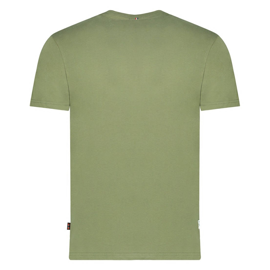 Men's T-Shirt Short Sleeve with Khaki Flag_img_1