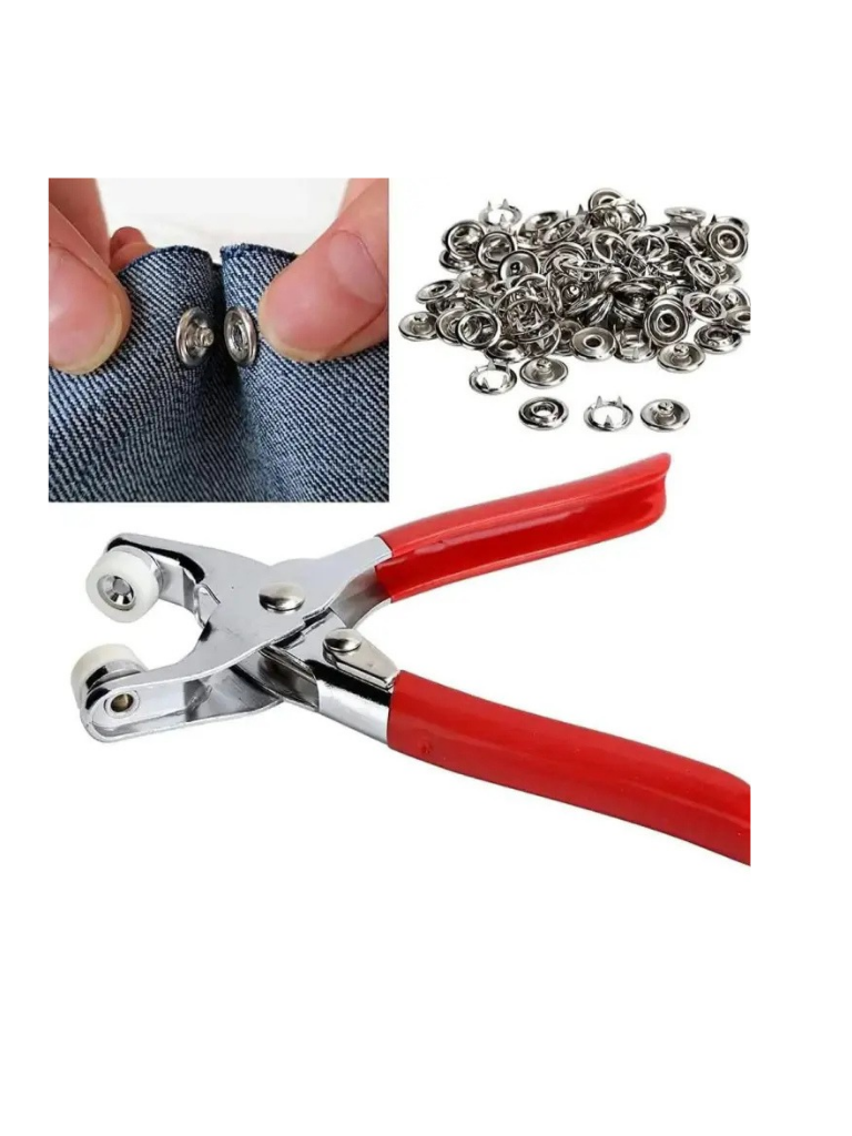 snap button kit with 100 button