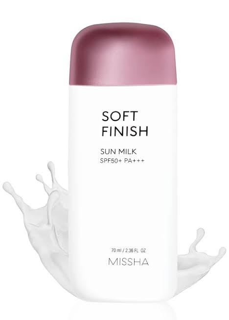 Missha All Around Safe Block Soft Finish Sun Milk SPF50+ Or PA+++(70ml)