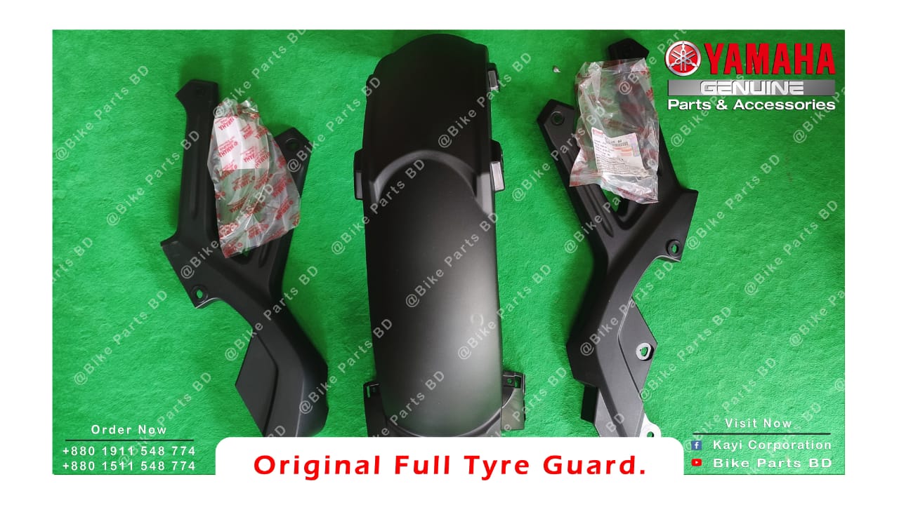Full Tyre Guard for Yamaha FZS V1, FZS V2, FZS V3, FZS V4, Fazer V1, Fazer V2 Bike thumbnail 2